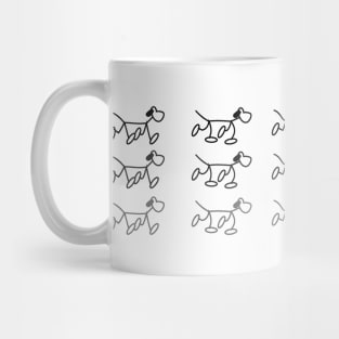 Walking Dog Mug